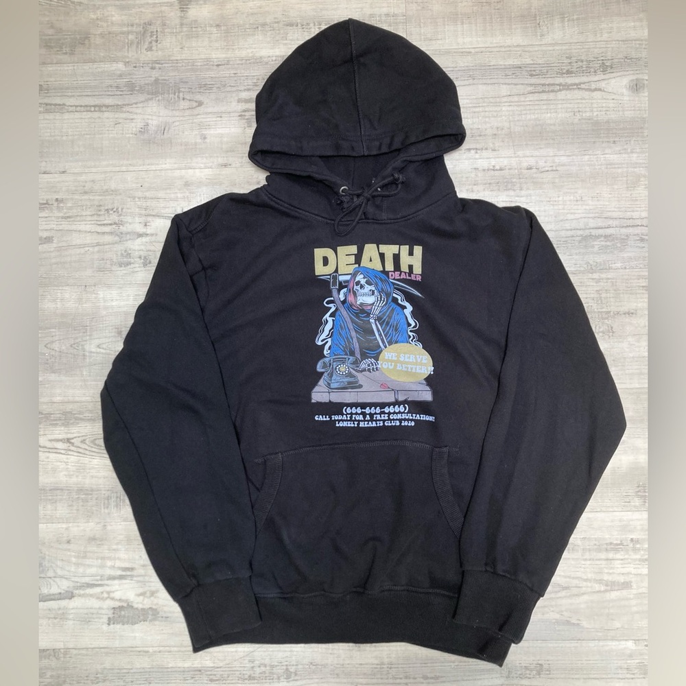 Massive Action Black Hoodie - Fits an XL